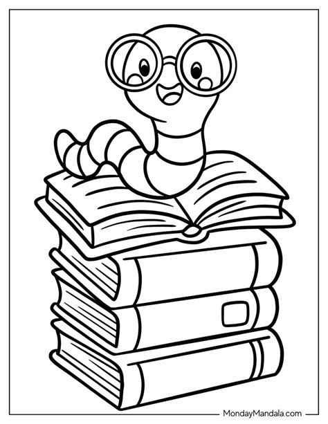 22 Library Coloring Pages (Free PDF Printables)