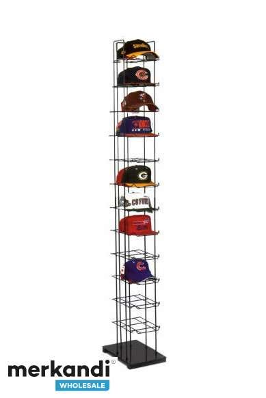 Black metal floor standing displays for caps - Netherlands, New - The ...