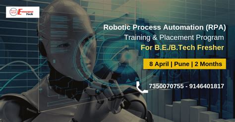 Robotic Process Automation (RPA) Training & Placement Program for B.E ...