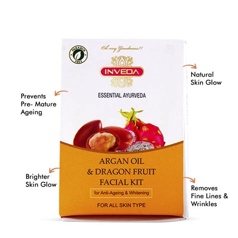 Shop Argan Oil Facial Kit for Youthful Skin - Inveda