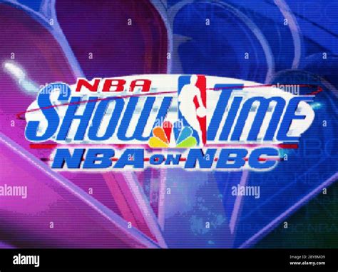 NBA Show Time NBA on NBC - Nintendo 64 Videogame - Editorial use only ...