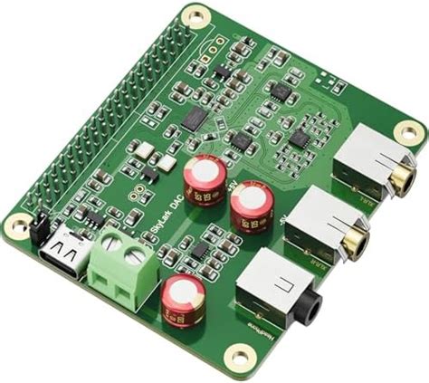 InnoMaker Raspberry Pi HiFi DAC Pro HAT ES9038Q2M Audio Card PCM DSD ...