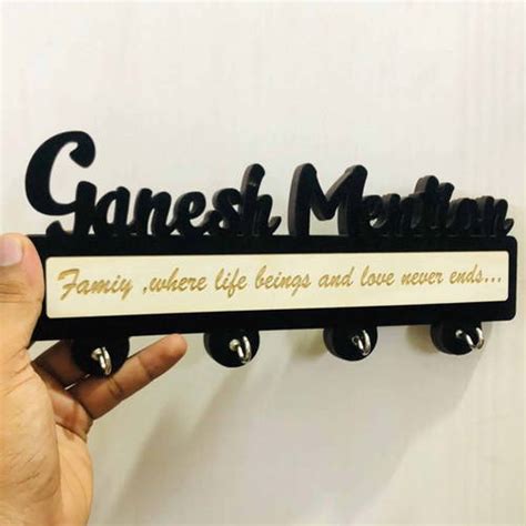 Customized Key Holder Wall Hanging – MyPhotoPrint.in