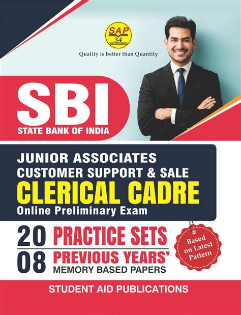 SBI Junior Associates Clerical Cadre Recruitment 20 Practice Set + 8 ...