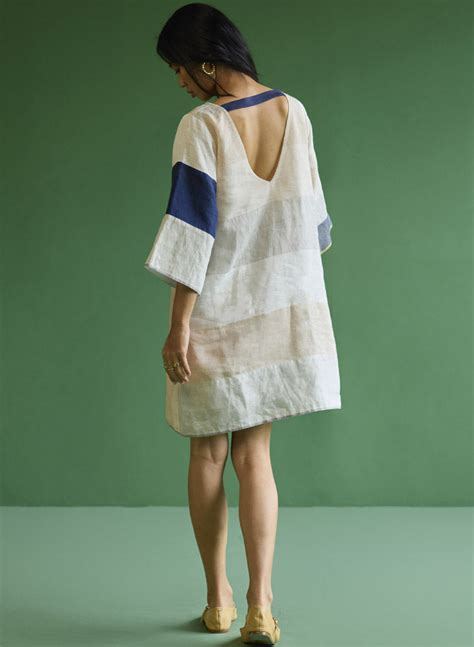 Lina Colour Blocked Dress – NETE.IN