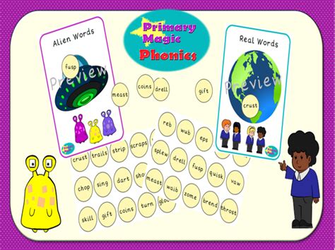 Alien Words Phonics Screen Practise 的图像结果