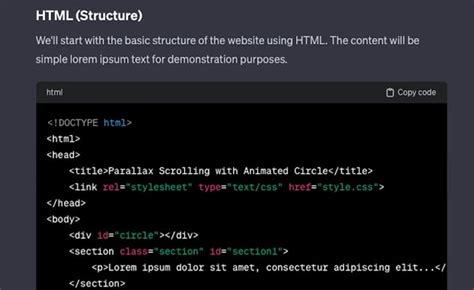 HTML Code Snippet 的图像结果