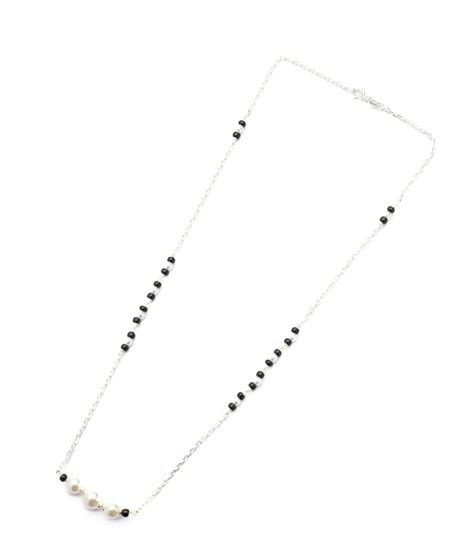 Modern Silver Mangalsutra Designs for Women - Buy Online in India!