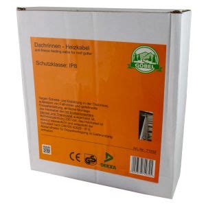 Gutter heating, heating, heating cable