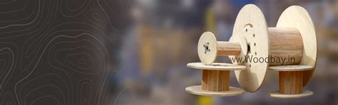 Cable Drums, Reels, Spools, Pallets & Plywood Flanges | Woodbay India