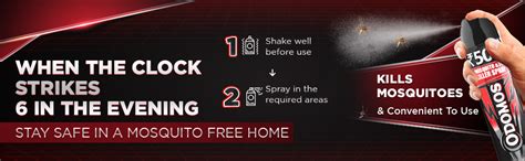 Odomos Mosquito & Flies Killer Spray- 625ml |Powerful Formula for ...