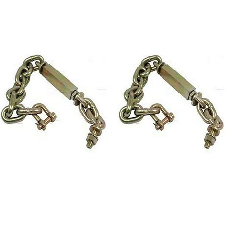 Buy 2 Two Universal 3 Point Hitch Chain Stabilizer Turnbuckle Sway ...