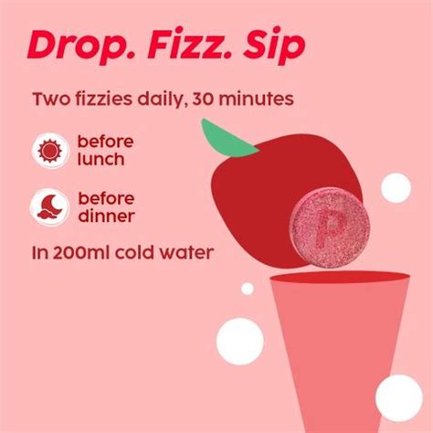 The Plant Fix Plix World's First Apple Cider Vinegar -15 Effervescent ...