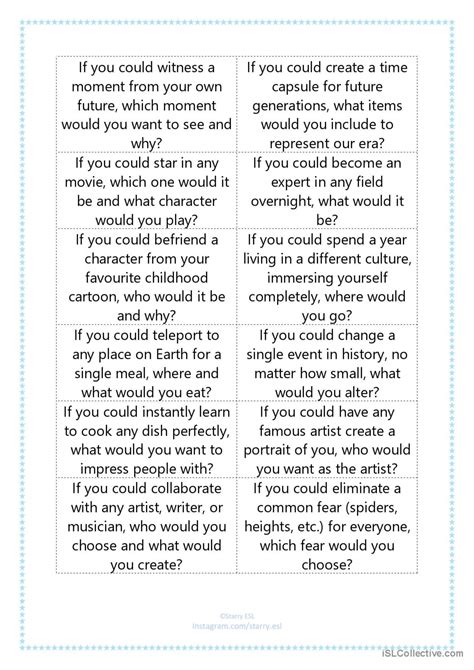 Image result for Second Conditional Discussion Questions