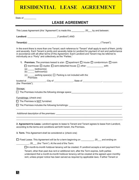 free printable t 186 lease agreement