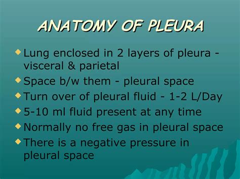 Anatomy of bronchial tree, lungs and pleura | PPT