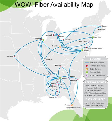 Image result for Data Center Fiber Map