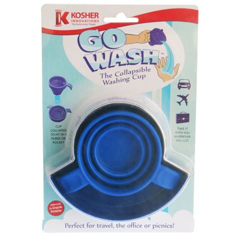 'Go Wash'' Collapsible Washing Cup - The Israeli Source
