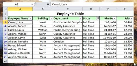 Excel Filtering Tutorial 的图像结果