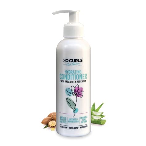 Buy XO Curls Hydrating Conditioner with Argan Oil and Aloe Vera; a ...