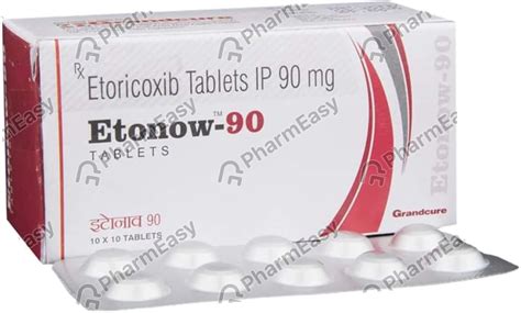 Etonow 90 MG Tablet (10): Uses, Side Effects, Price & Dosage | PharmEasy