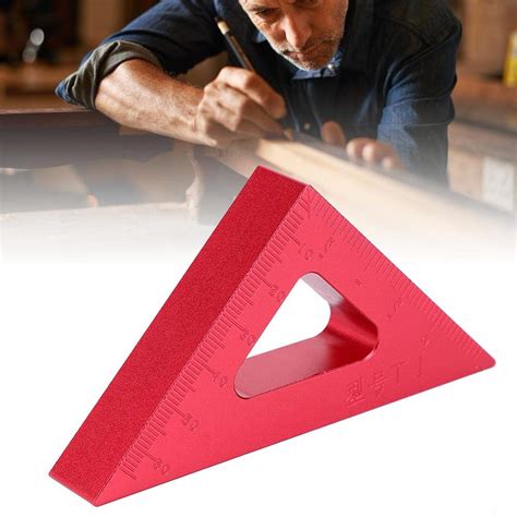Ubervia® Triangle Ruler, Adjustable Angle Ruler, Woodworking Right ...