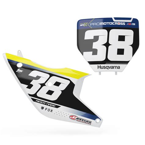 INSPIRE Number Board Set - Husqvarna | Rival Ink Design Co