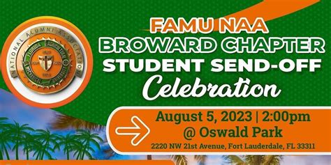 FAMU NAA Broward Chapter 2023 Student Send Off, 2220 Northwest 21st ...