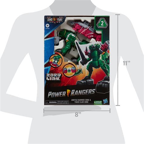 Power Rangers Dino Fury Pink Ankylo Hammer and Green India | Ubuy