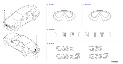 Infiniti G37 Grille Emblem - 62890-JK60A | INFINITI, San Jose CA