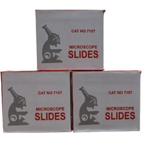 7107 FROSTED MICROSCOPE SLIDES Manufacturer from Delhi