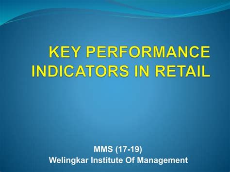 Image result for Retail Key Performance Indicators