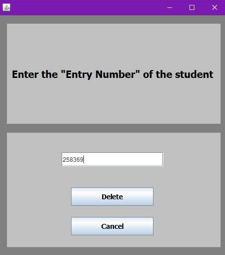 Image result for Student Management System in Java Source Code