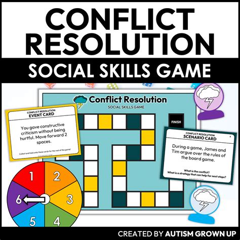 Conflict Resolution Social Skills Game — Autism Grown Up