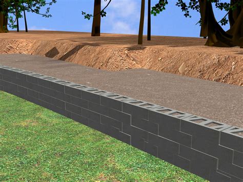 Block Retaining Wall Design 的图像结果