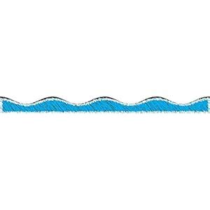 Ashley Productions Magnetic Border Scribble Chalk, Blue, 12' : Amazon ...