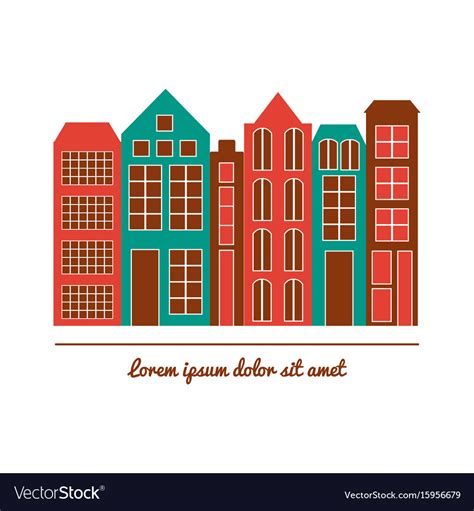 Amsterdam Shops Vector 的图像结果