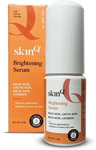 SkinQ Brightening Serum with AHA Based Serum for Tan, Pigmentation ...