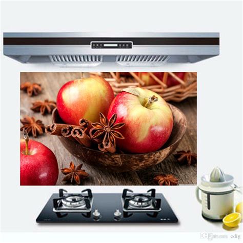 Buy ACUVER Apples Wallpaper Waterproof Anti Oil Stain Sticker Kitchen ...