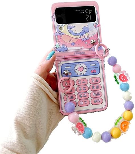 GO-VOLMON Pink Girly Retro Case for Galaxy Z Flip 3 India | Ubuy