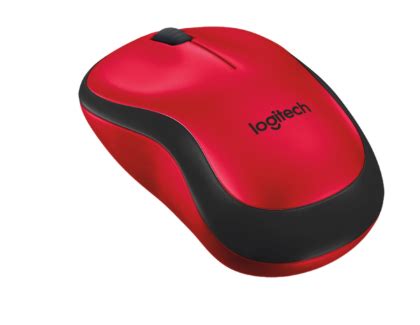 Buy Logitech M221 Red Wireless Mouse Online – POS Central India