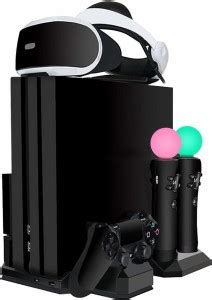 microware Upgraded PSVR Charging Stand Display, PS VR Storage Headset ...