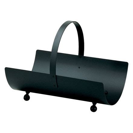 Metal Log Holder for Fireplace - Made in Italy