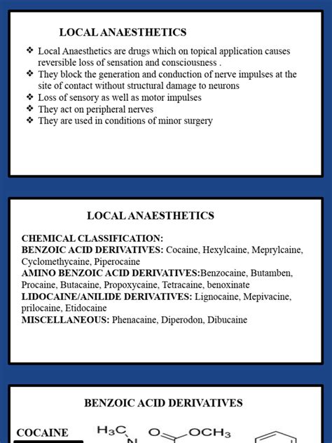 Image result for Local anesthetic Types