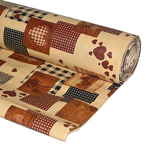 Buy Kuber Industries Heart Design PVC Wardrobe Kitchen Drawer Shelf Mat ...