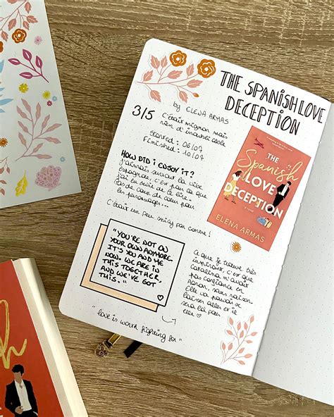 How To Create Book Review Spreads In Your Reading Journal - Archer and ...