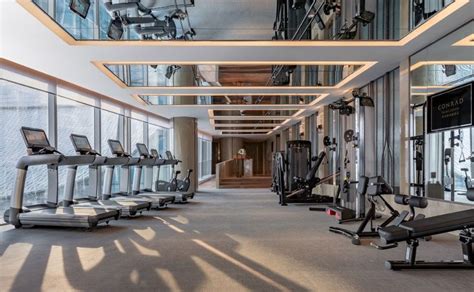 Venue - Hotels - Conrad Hangzhou - More ... | Gym room at home, Gym interior, Gym design