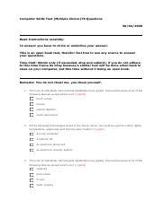 Image result for Computer Pre-test