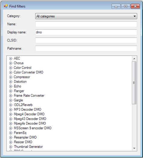 Image result for DirectX Filter Graph