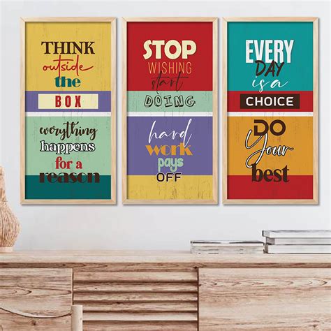 Motivational Wall Art Framed Prints, Decorative Wall Art – Kotart